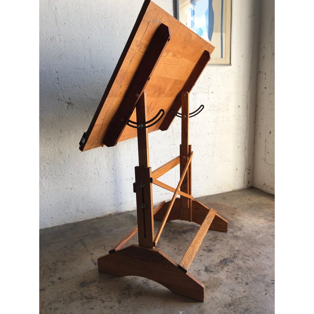 Vintage Anco Bilt Adjustable Industrial Drafting Table. Chairish