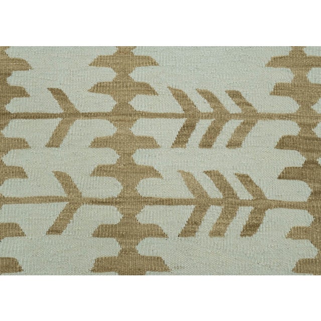 Turkish Kilim Oriental Handmade Flatweave 3' x 4'9" #18163 For Sale In Houston - Image 6 of 8