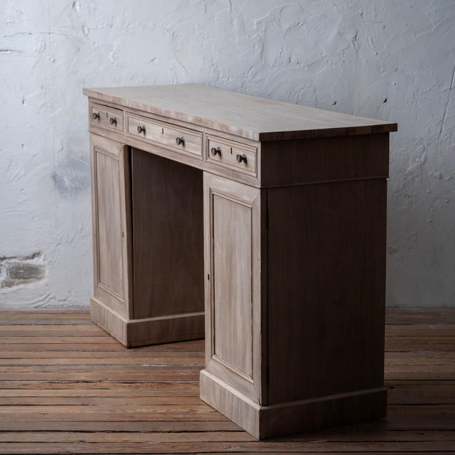 Traditional Regency Mahogany Pedestal Desk, 1820s For Sale - Image 3 of 17