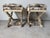 Vintage Maison Jansen Neoclassical-Style Carved Wood Ottomans – Pair For Sale - Image 10 of 11