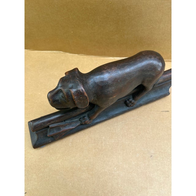 English Medieval Extremely Rare Church Pew Animal Carvings - Set of 2 For Sale - Image 9 of 12