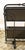 Black Circa 1960s French Brutalist Design Folding Bar Cart or Serving Trolley For Sale - Image 8 of 10