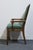 Wood Burlington House Solid Birch Mid Century Transitional Upholstered Dining Arm Chair For Sale - Image 7 of 10