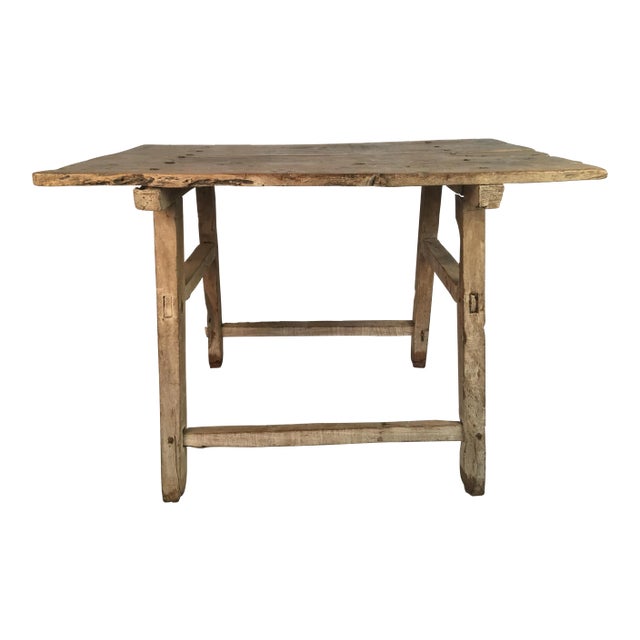 Antique Mesquite Farm Table For Sale