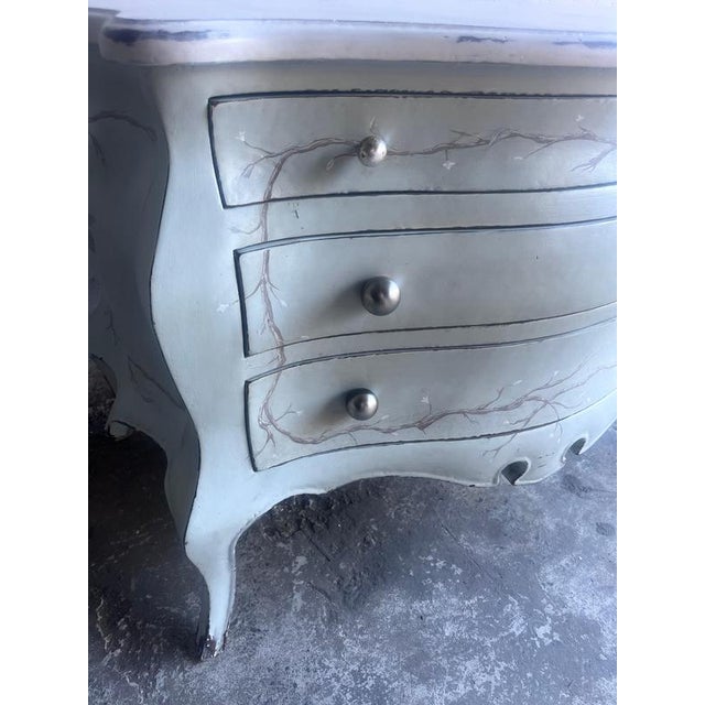 Hand-Painted Rococo Chest of Drawers For Sale - Image 6 of 8