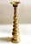Mid-Century Japanese Buddhist Brass Temple Altar Candlestick Shokudai, 22" For Sale In New York - Image 6 of 6