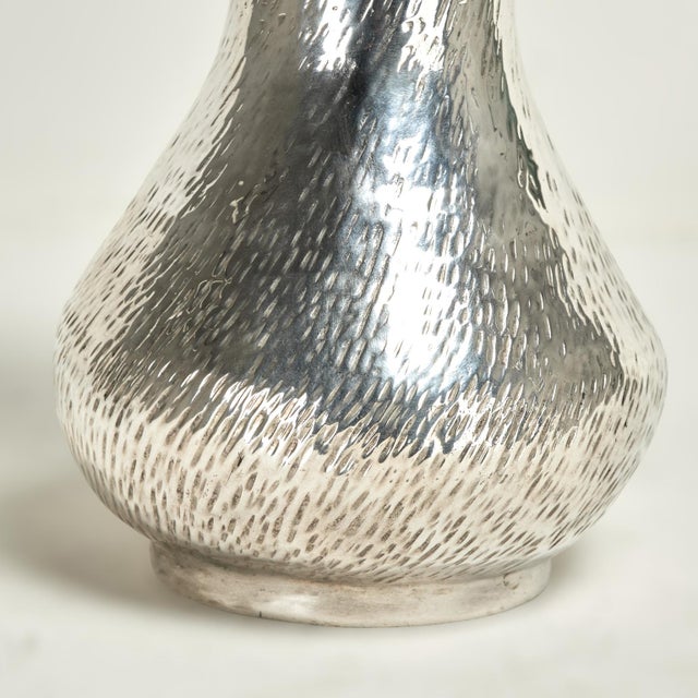 Mid Century Silver on Copper Pitcher With Parrot by Los Castillo For Sale - Image 10 of 11