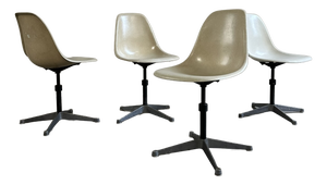 Vintage Chairs by Charles and Ray Eames for Herman Miller, 1960s, Set of 4