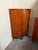 Mid 20th Century Danish Rosewood Corner Cabinet in Style of Kai Kristiansen – Vintage Scandinavian Curved Bar / Storage Cabinet For Sale - Image 10 of 10