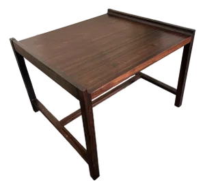 1960s Brode Blindheim for Sykkylven Norway Rosewood Occasional Table