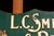 Antique L. C. Smith Typewriters Self-Framed Tin Litho Sign For Sale In Chicago - Image 6 of 7