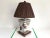 Chinese Mid Century Monkeys Jar Lamp & Shade For Sale - Image 3 of 18