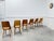 Wood Beechwood Bistro Chairs from Baumann, 1950s, Set of 6 For Sale - Image 7 of 8