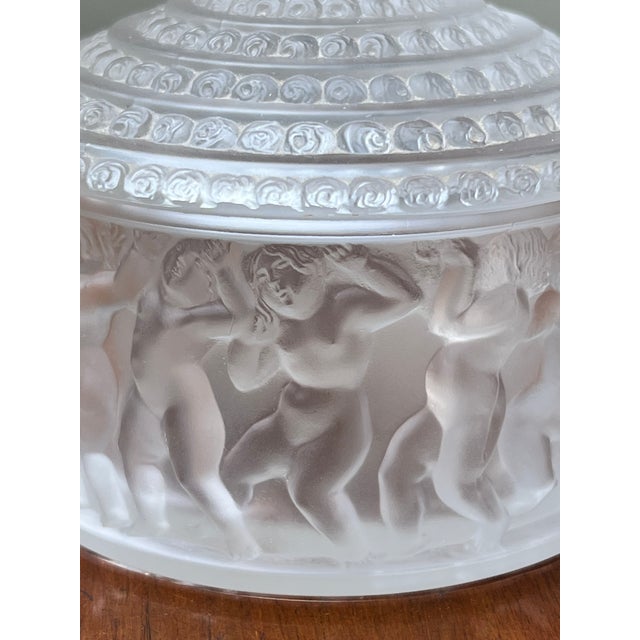 Lalique Vintage Lalique Crystal Enfants Box For Sale - Image 4 of 9