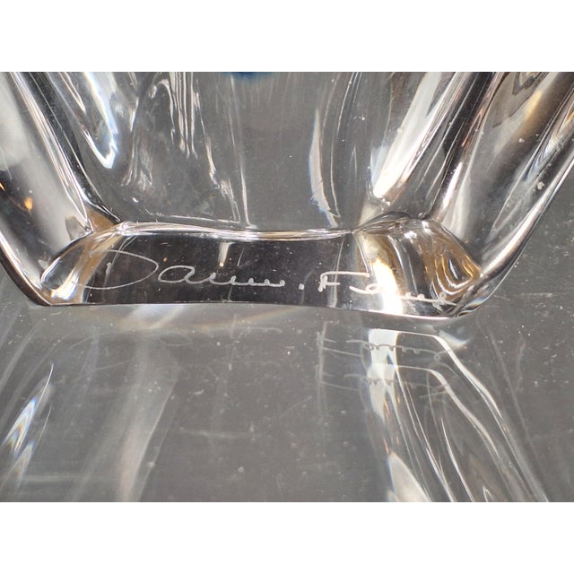 1960s Crystal Glass Table Lamp from Daum France, 1960s For Sale - Image 5 of 6
