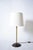 Viennese Brass and Wood Secession Lamp, 1910s For Sale - Image 6 of 6