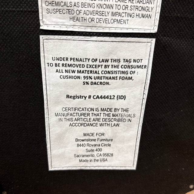 Metal Brownstone Furniture Arden Stool For Sale - Image 7 of 12