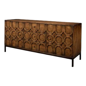 Modern Geometric Sideboard