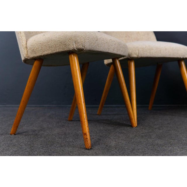 Mid-Century Cocktail Chairs, Set of 4 For Sale - Image 5 of 18