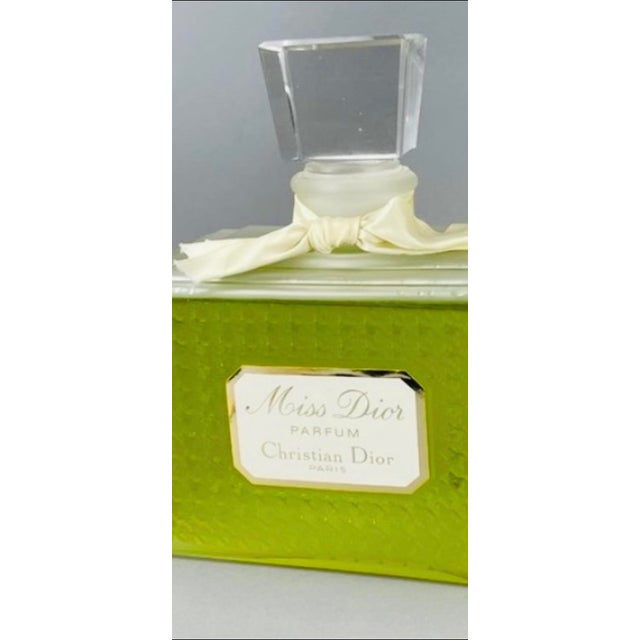 The X Large RARE Miss Dior Perfume Department Store Display Bottle from the XXth Century is a highly sought-after...