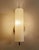 Gold Vintage Glass and Brass Sconce from Hillebrand Leuchten, 1950s For Sale - Image 8 of 14