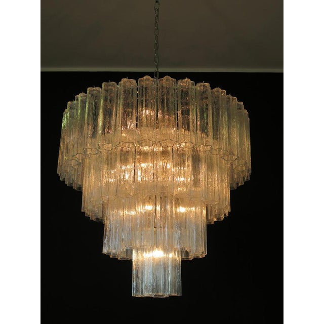 Italian Murano Glass Chandelier, 1980s, Set of 2 For Sale - Image 10 of 16
