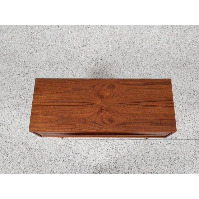 1960s Mid-Century Danish Chest of Drawers in Teak by Niels Clausen for NC Møbler, 1960s For Sale - Image 5 of 10