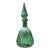 1960s Small Empoli Green Ribbed Empoli Bottle For Sale
