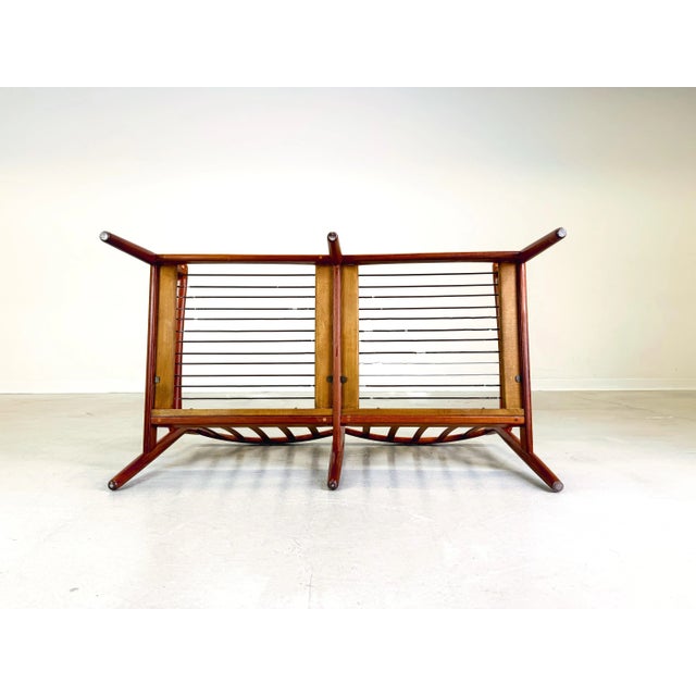 Mid-Century Teak 2-Seater Sofa by Svend Åge Madsen for Glostrup, 1960s For Sale - Image 6 of 8
