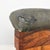 Art Deco Italian Wooden and Green Faux Leather Chairs, 1930s, Set of 3 For Sale - Image 4 of 18