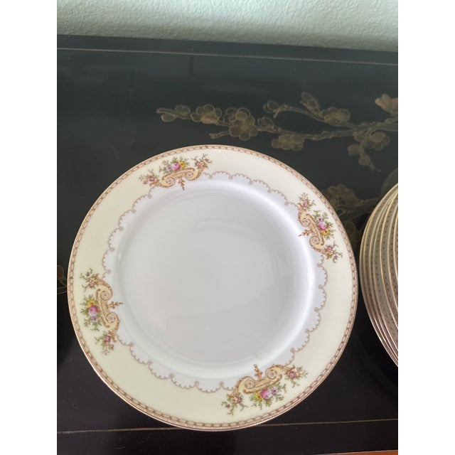 Japanese Mid 20th Century Meito Japanese Vintage Hand-Painted China - 33pcs For Sale - Image 3 of 18