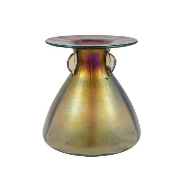 1900 - 1909 Vulkan Vase by Johann Loetz Witwe for E. Bakalowits Söhne, 1903 For Sale - Image 5 of 5