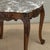 Antique French Régence Style Carved Oak Sainte Anne Marble End Table For Sale - Image 11 of 18