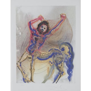1970s Salvador Dali Dalinean Horses the Centaur of Crete For Sale