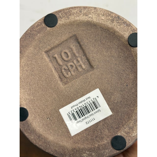 Ceramic 101 Copenhagen Sphere Vase, Fat For Sale - Image 7 of 12