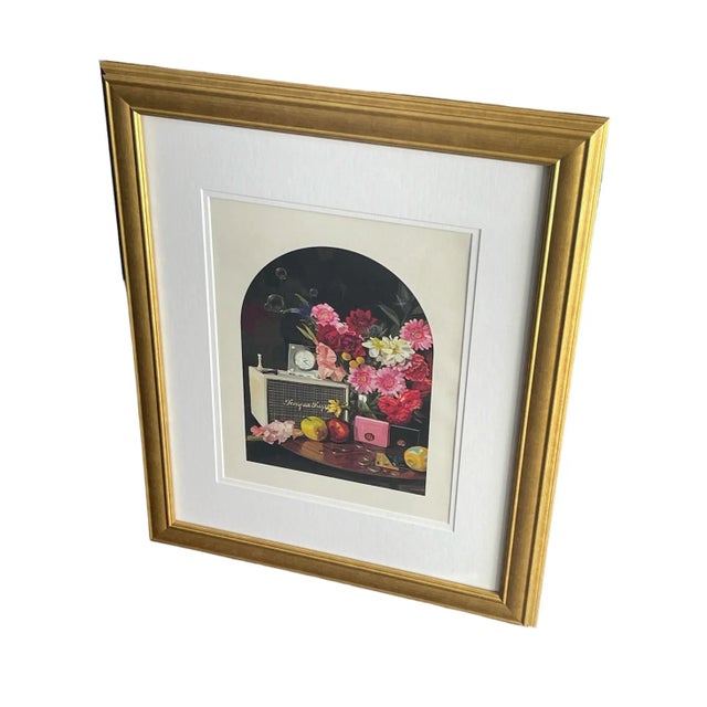 Gucci Authentic Gucci Lithograph Framed For Sale - Image 4 of 8
