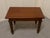Small mahogany occasional table This is a elegant piece, it has a deep apron to the top and it stands on neat turned legs...