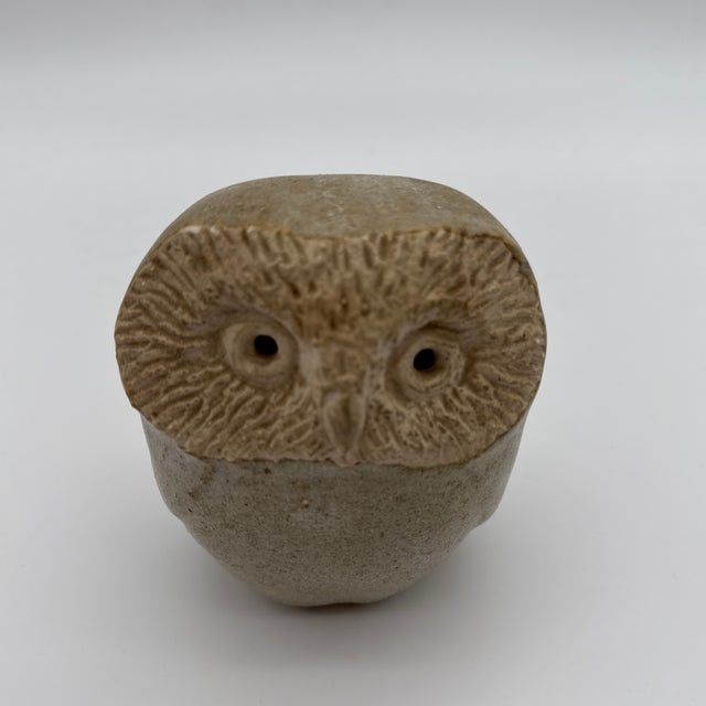 Vintage Anderson Studio Pottery Owl For Sale In Portland, ME - Image 6 of 6