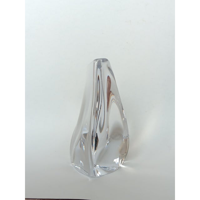 Crystal Glass Bookend from Daum, France, 1970s For Sale - Image 4 of 10