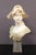 Bust of a Young Girl, 1900, Two-Tone Alabaster For Sale - Image 10 of 14