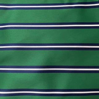 Dedar Regimen Col.9 Blue Mint Green Stripe Fabric 2yds+ For Sale