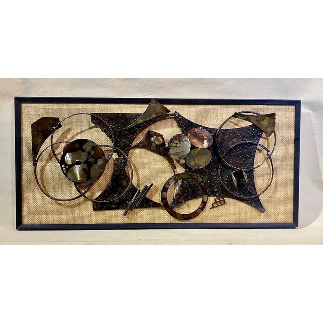 Sculptural Panel by Henrik Horst, 1970s, in Very Good conditions. Designed 1970 to 1979 I have official proof of...