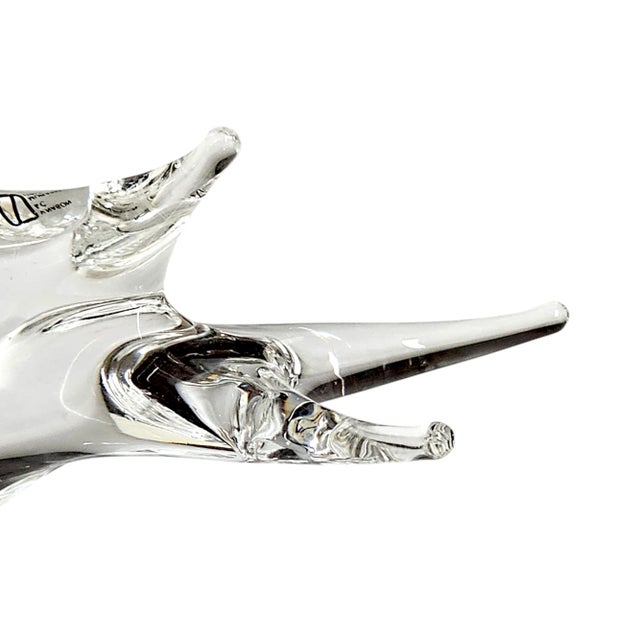 V Nason Murano Art Glass Bird Paperweight Figurine 4.5" For Sale In San Francisco - Image 6 of 8