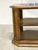 Brown Late 20th Century Ethan Allen Caned Manor Side Table For Sale - Image 8 of 12