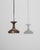 Industrial 1920s French Copper Industrial Pendant Lamp For Sale - Image 3 of 18