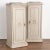 Pair, Antique Gustavian Gray Painted Narrow Cabinets, Sweden Circa 1840 For Sale - Image 13 of 13