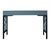 Wood Chippendale Writing Desk - Regatta Blue For Sale - Image 7 of 9