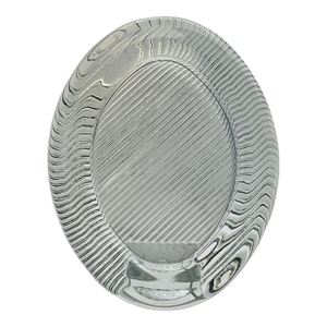 Crystal Clear Striped Photo Frame