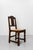 Vintage Spanish Oak Dining Chairs with Rush Seats, 1950, Set of 6 For Sale - Image 9 of 15
