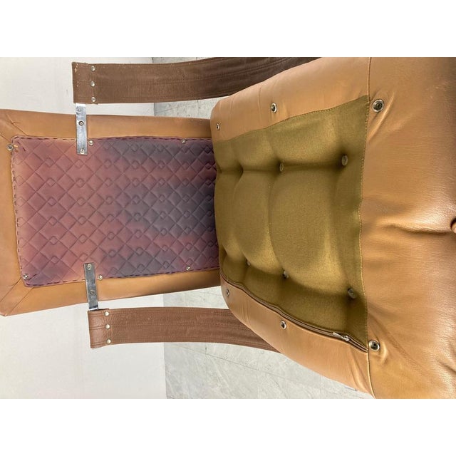 Set of Mid-Century Lounge Chair and Ottoman attributed to Geoffrey Harcourt, 1960s For Sale - Image 16 of 17